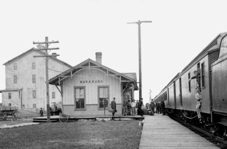 Wabash Wakarusa IN Depot